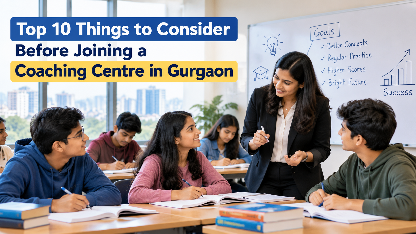 Top 10 Things to Consider Before Joining a Coaching Centre in Gurgaon
